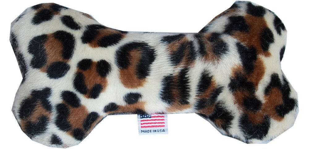 6"" Plush Bone Dog Toy Jaguar