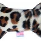 6"" Plush Bone Dog Toy Jaguar