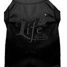 A Pirate's Life Embroidered Dog Shirt Black Sm (10)