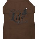 A Pirate's Life Embroidered Dog Shirt Brown Lg (14)