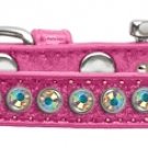 AB Crystal Size 10 Pink Puppy Ice Cream Collar