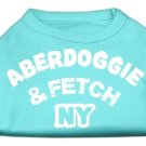 Aberdoggie NY Screenprint Shirts Aqua XXXL