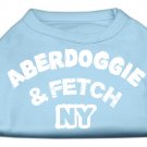 Aberdoggie NY Screenprint Shirts Baby Blue XXXL