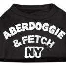 Aberdoggie NY Screenprint Shirts Black  XL