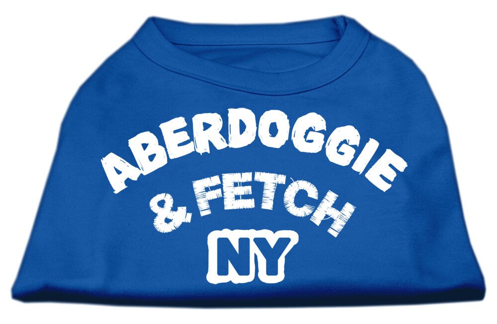 Aberdoggie NY Screenprint Shirts Blue XS (8)