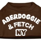 Aberdoggie NY Screenprint Shirts Brown Sm (10)