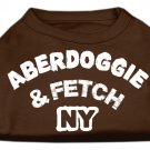 Aberdoggie NY Screenprint Shirts Brown XXL (18)