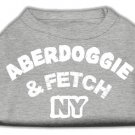Aberdoggie NY Screenprint Shirts Grey XL