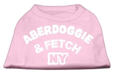 Aberdoggie NY Screenprint Shirts Light Pink XXL