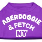 Aberdoggie NY Screenprint Shirts Purple Med