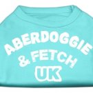 Aberdoggie UK Screenprint Shirts Aqua Lg