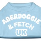 Aberdoggie UK Screenprint Shirts Baby Blue XL