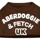 Aberdoggie UK Screenprint Shirts Brown XXL (18)
