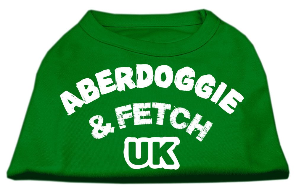 Aberdoggie UK Screenprint Shirts Emerald Green Med (12)