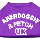 Aberdoggie UK Screenprint Shirts Purple XS