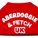 Aberdoggie UK Screenprint Shirts Red XXL