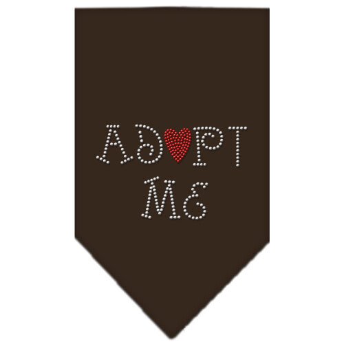 Adopt Me Rhinestone Bandana Cocoa Small