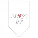 Adopt Me Rhinestone Bandana White Large