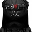 Adopt Me Rhinestone Dress Black Sm