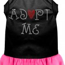 Adopt Me Rhinestone Dress Black XS
