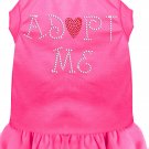 Adopt Me Rhinestone Dress Bright Pink Sm