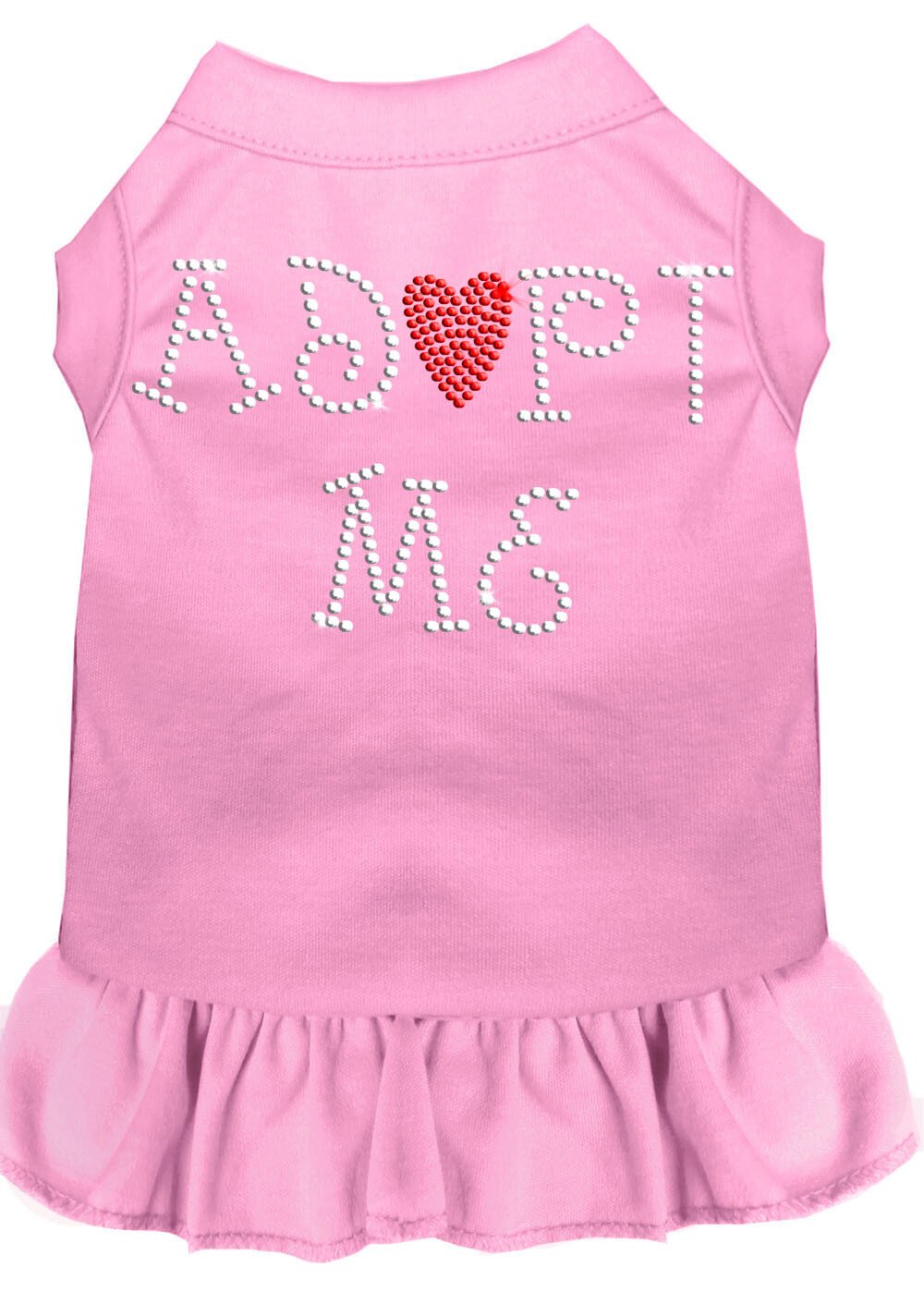 Adopt Me Rhinestone Dress Light Pink XXXL