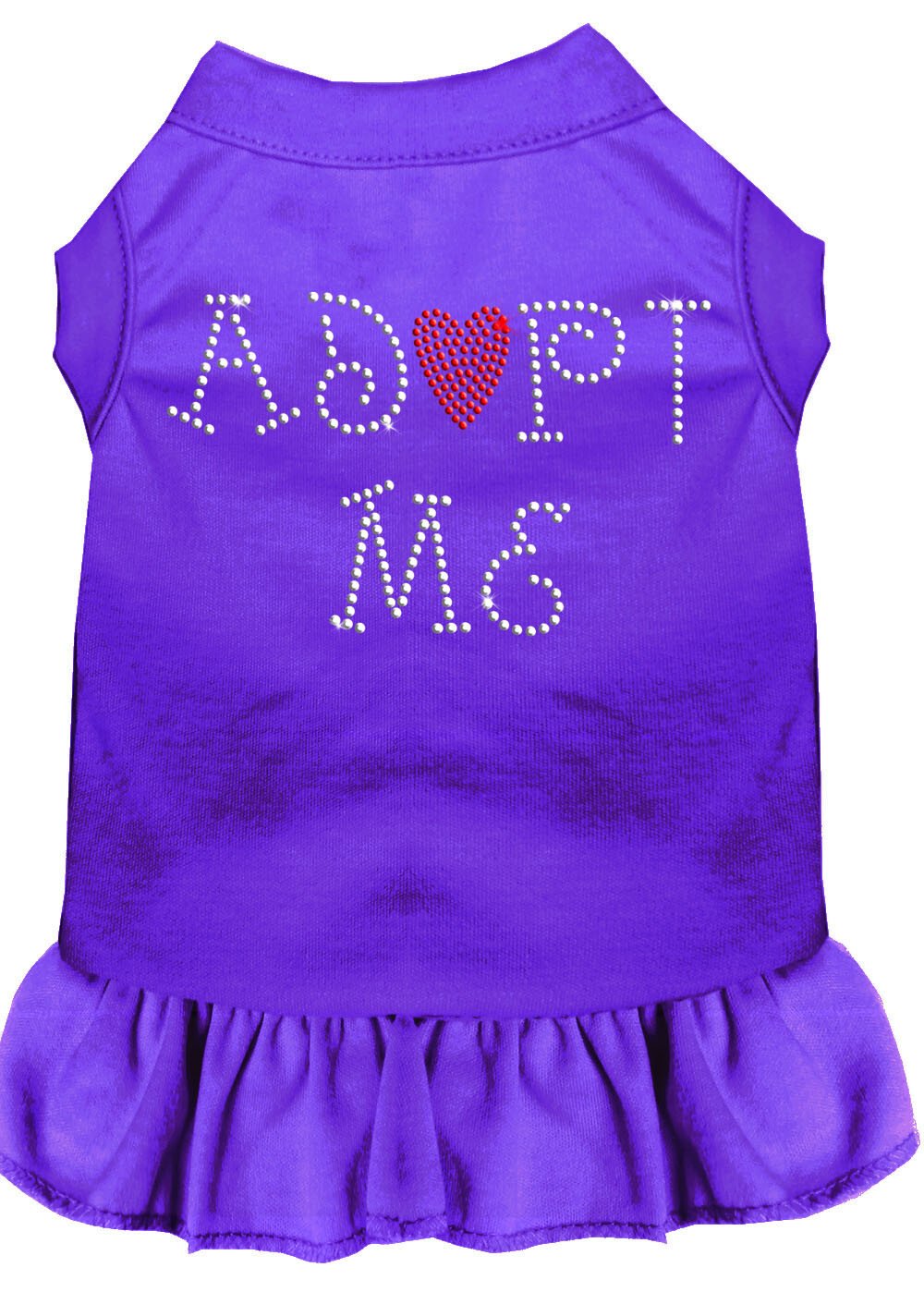 Adopt Me Rhinestone Dress Purple XS