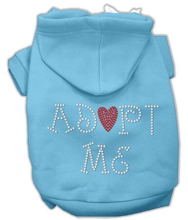 Adopt Me Rhinestone Hoodie Baby Blue XL (16)