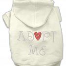 Adopt Me Rhinestone Hoodie Cream XL (16)