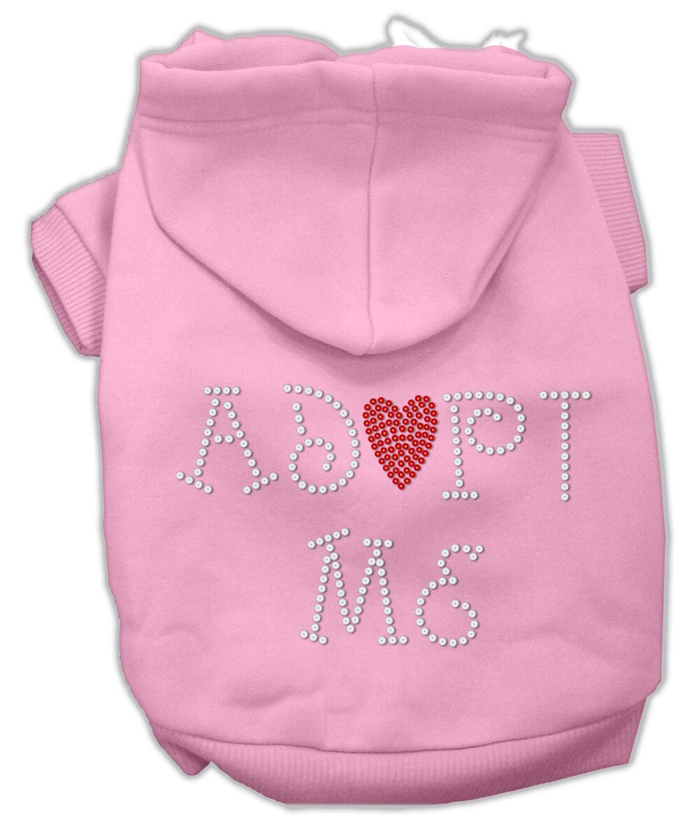 Adopt Me Rhinestone Hoodie Pink S (10)