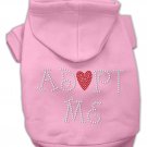 Adopt Me Rhinestone Hoodie Pink XS (8)