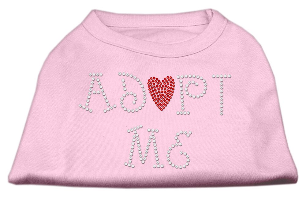 Adopt Me Rhinestone Shirt Light Pink M