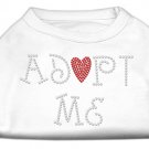 Adopt Me Rhinestone Shirt White XL