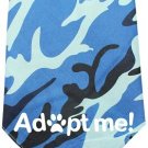 Adopt Me Screen Print Bandana Blue Camo