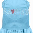 Adopted Rhinestone Dress Baby Blue XXL