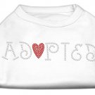 Adopted Rhinestone Shirt White S