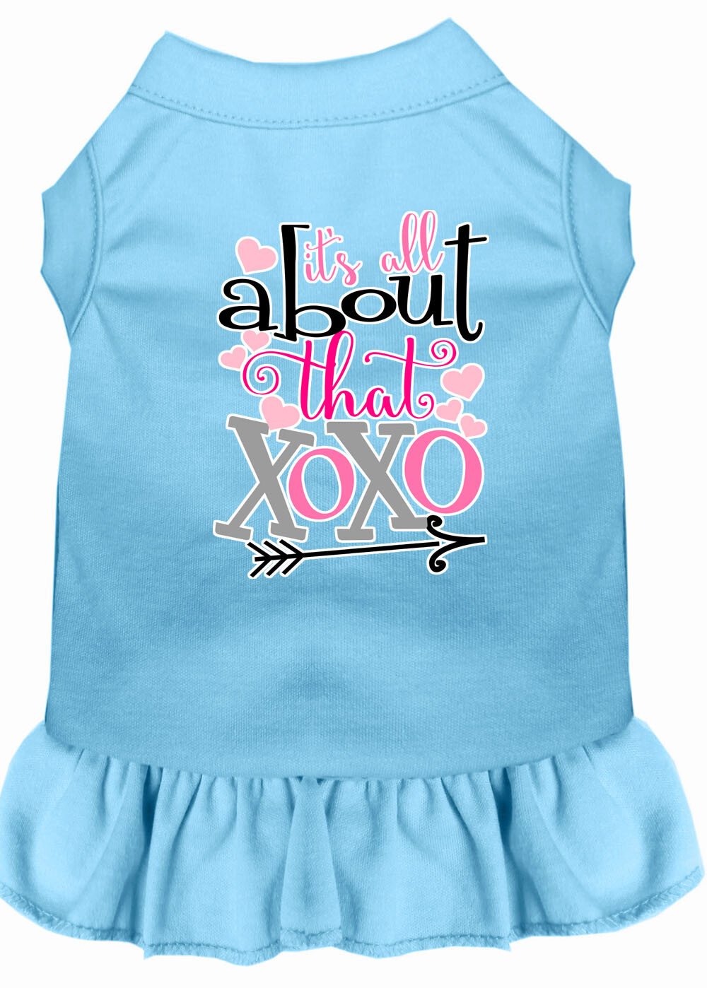 All about the XOXO Screen Print Dog Dress Black 4X