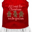All I want is a Few Good Men Screen Print Dog Dress Red XXXL