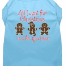 All I want is a Few Good Men Screen Print Dog Shirt Baby Blue XXXL