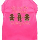 All I want is a Few Good Men Screen Print Dog Shirt Bright Pink XS