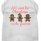 All I want is a Few Good Men Screen Print Dog Shirt White XL