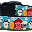 American Cutie Nylon Dog Collar Medium Narrow