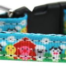 American Owls Nylon Dog Collar Medium Narrow