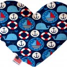 Anchors Away 6 inch Heart Dog Toy