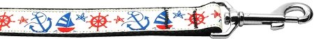 Anchors Away Nylon Ribbon Cat Safety Collar