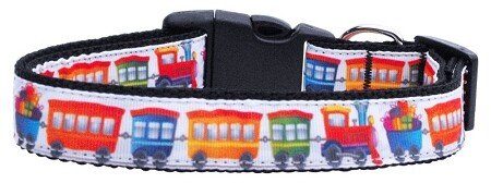 Anchors Nylon Ribbon Collar White Cat Safety
