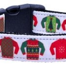 Anchors Nylon Ribbon Collar White Small