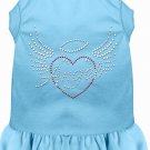Angel Heart Rhinestone Dress Baby Blue Lg