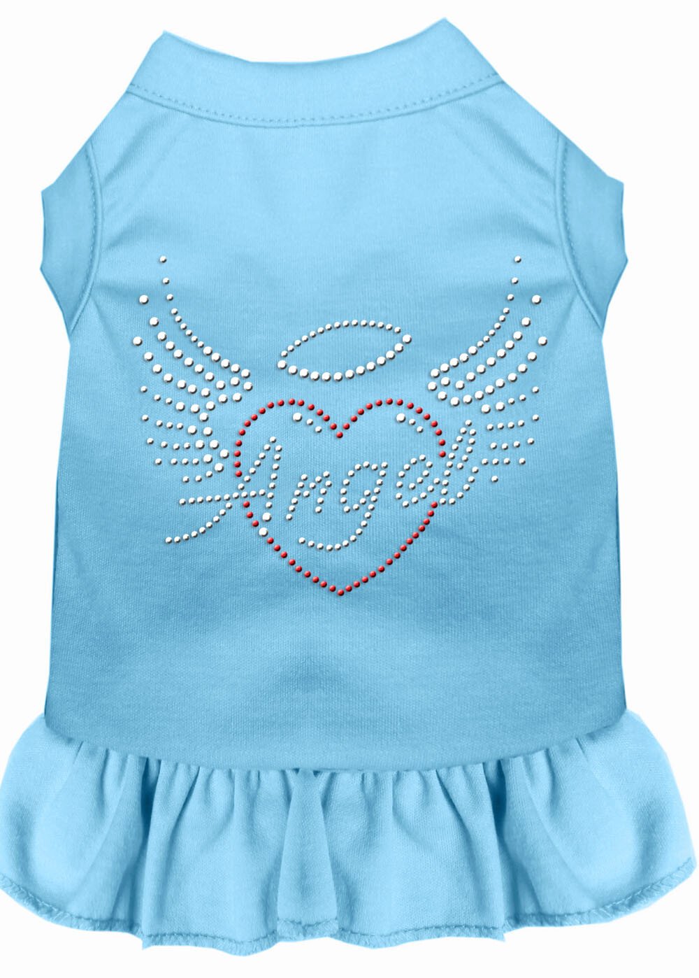 Angel Heart Rhinestone Dress Black 4X