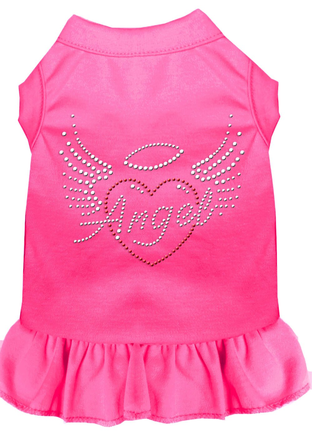 Angel Heart Rhinestone Dress Bright Pink XL